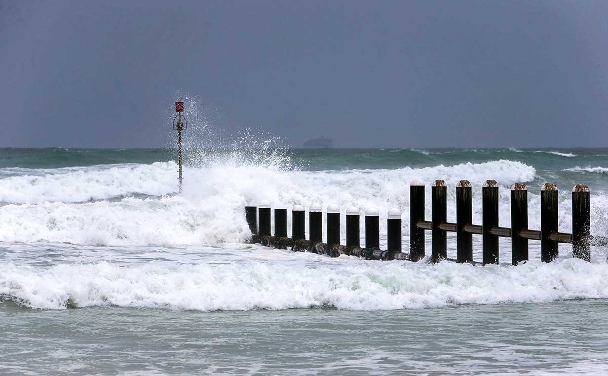 Wind speed around the centre of Cyclone Luban is reaching 125-145km per hour. (Photo for illustrative purposes only)