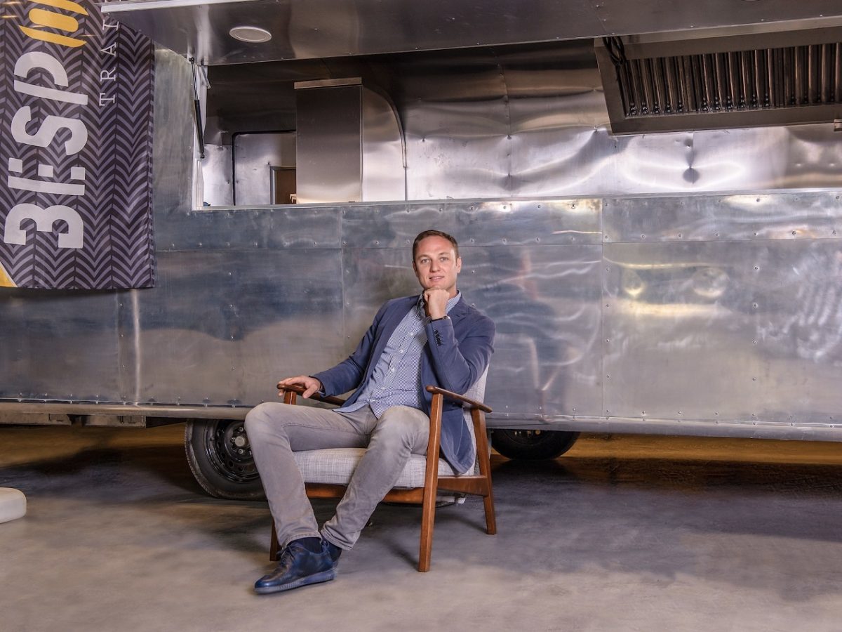 Jamal Wick, co-founder of Bespoke Trailers, a UAE-based mobile unit manufacturer and retailer.