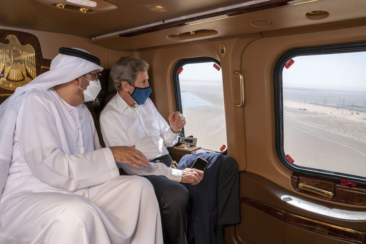 US climate envoy and former Secretary of State John Kerry, who said he was “impressed by the ingenuity being applied to food and climate challenges during my recent trip to the UAE