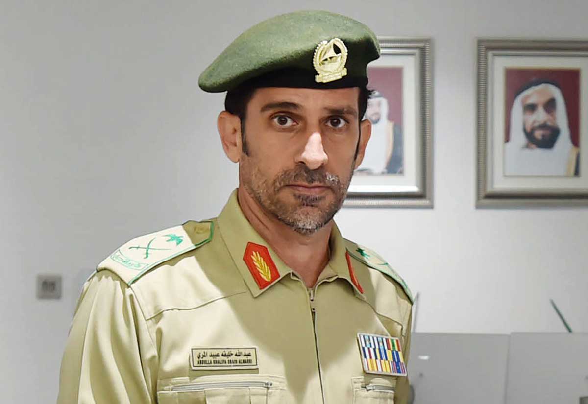 Major General Abdullah Khalifa Al Marri, Commander-in-Chief of Dubai Police.