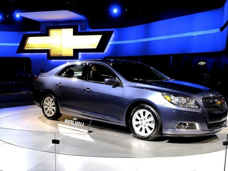 A 2013 Chevrolet Malibu is displayed at the LA Auto Show on November 16, 2011 in Los Angeles, California. The car show opens to the public on Friday and runs through November 27. (Getty Images)