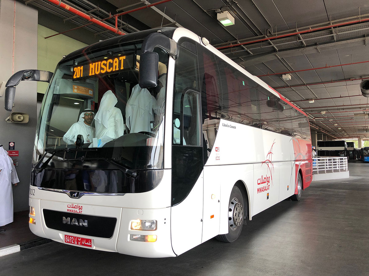 The Public Transport Agency of the Roads and Transport Authority has opened an international bus route between Dubai and Muscat.