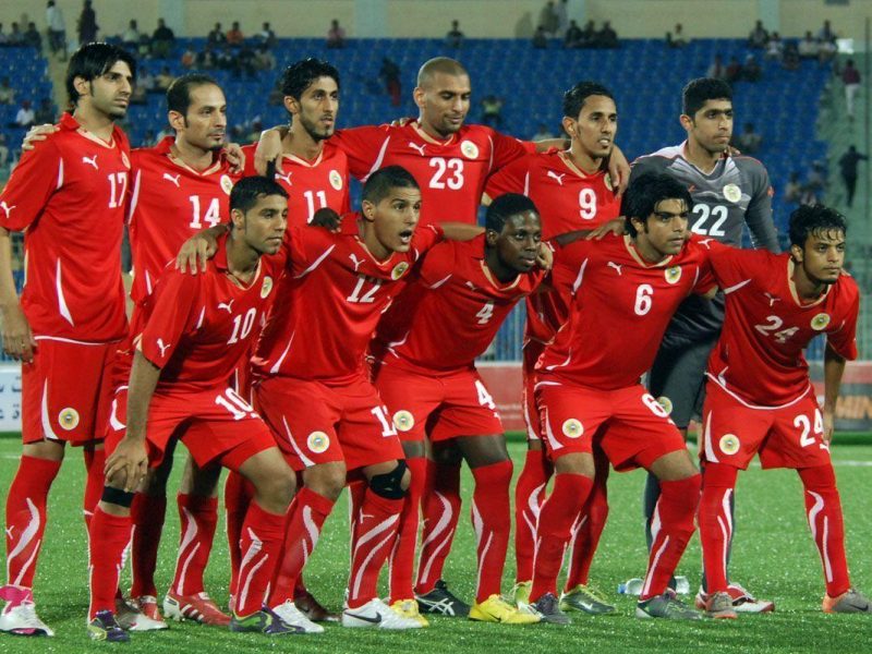 Bahrains national football team. (Photo for illustrative purposes onoy)