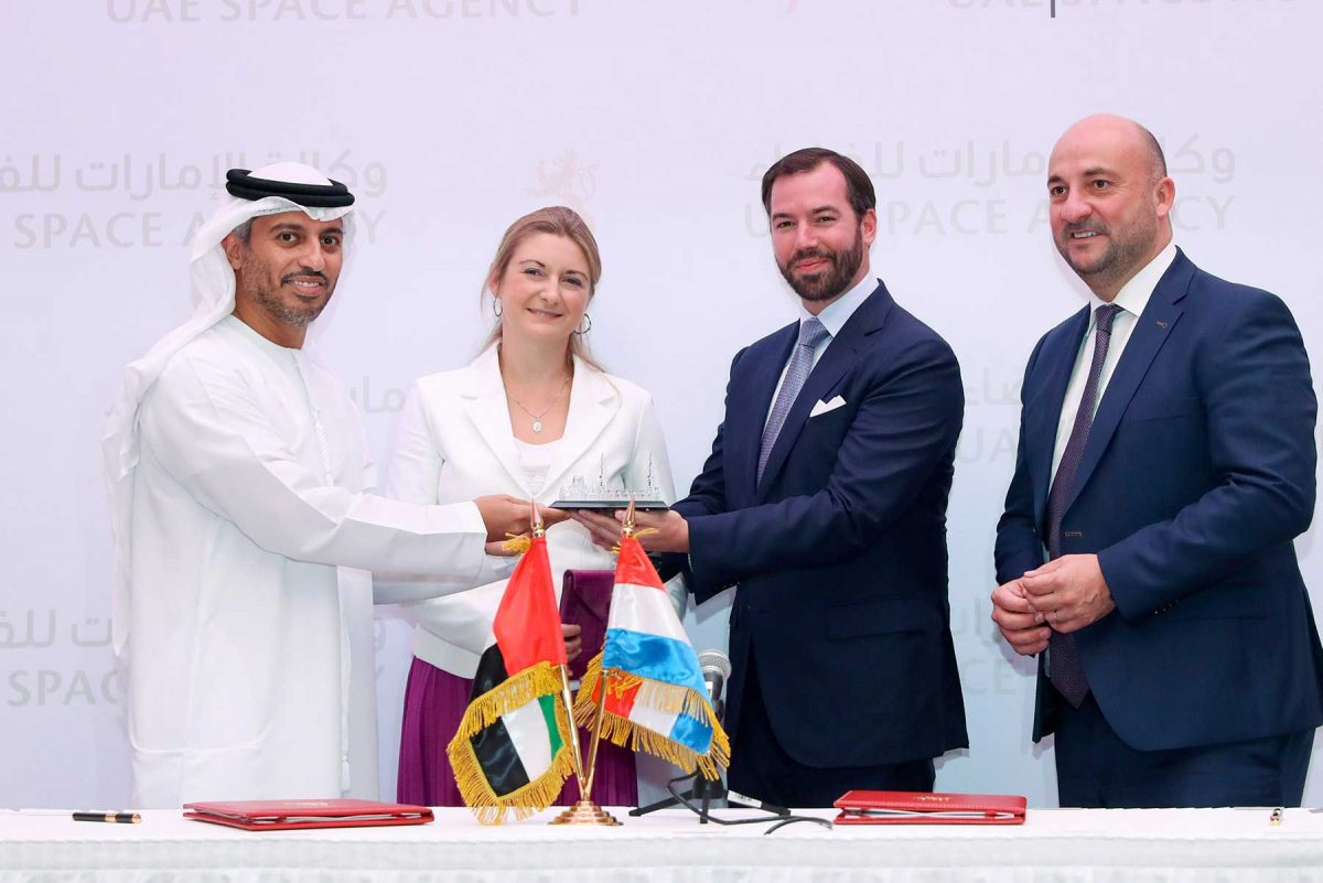 During the signing of a memorandum of understanding (MoU) between the UAE Space Agency and the Government of the Grand Duchy of Luxembourg, a new framework for collaboration and the exchange of information and expertise in the fields of space science, research, and technology has been agreed.