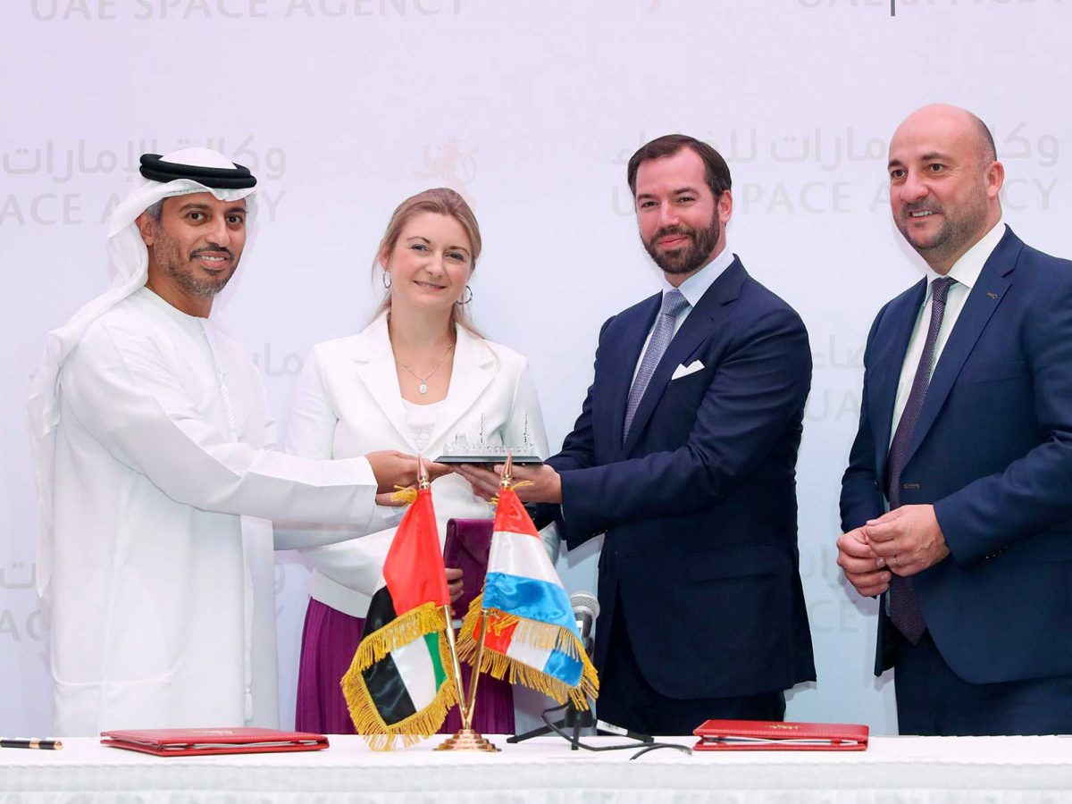 During the signing of a memorandum of understanding (MoU) between the UAE Space Agency and the Government of the Grand Duchy of Luxembourg, a new framework for collaboration and the exchange of information and expertise in the fields of space science, research, and technology has been agreed.