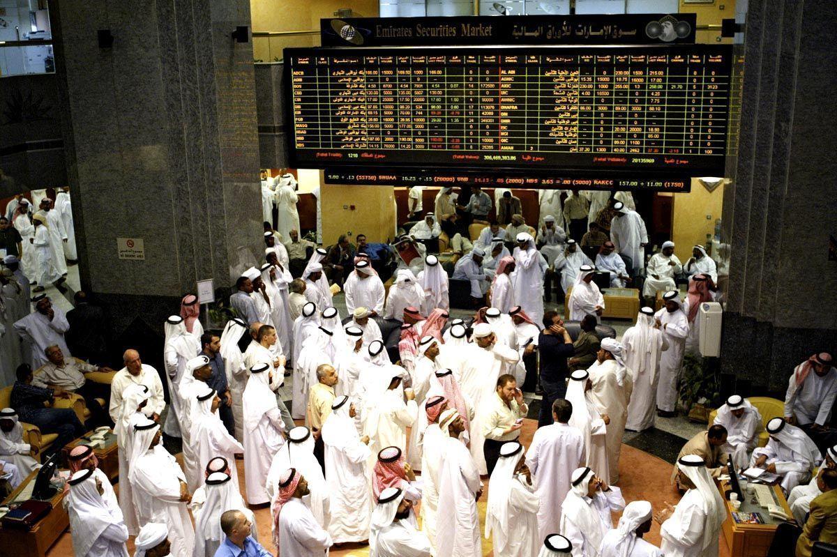 RISING STOCK Dubais index rose 1.1 percent to 1,560 points, easing away from Sundays 21-week low (Getty Images)