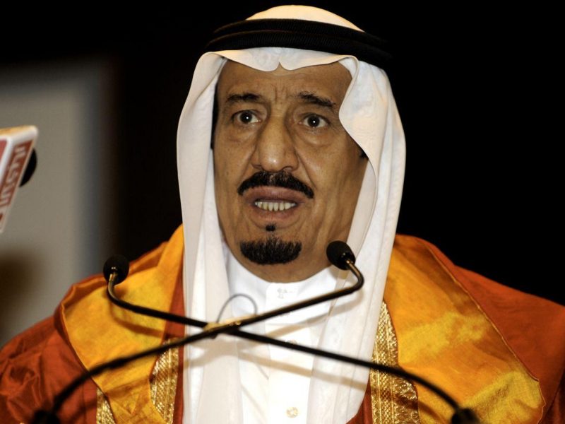 Saudi Prince Salman bin Abdulaziz.