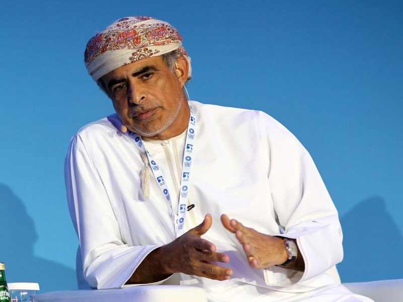 Omani Oil and Gas Minister Mohamed al-Rumhi. (Nezar Balout/AFP/Getty Images)