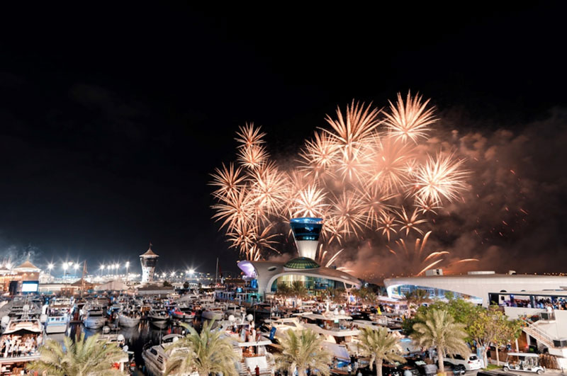 Abu Dhabi announces record breaking fireworks for NYE Arabian