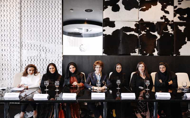 The judges of the Arab Woman Awards.