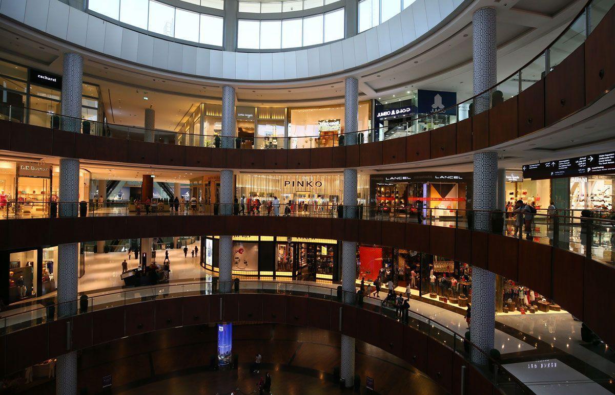 A general view shows the Dubai Mall. (Marwan Naamani/AFP/Getty Images)