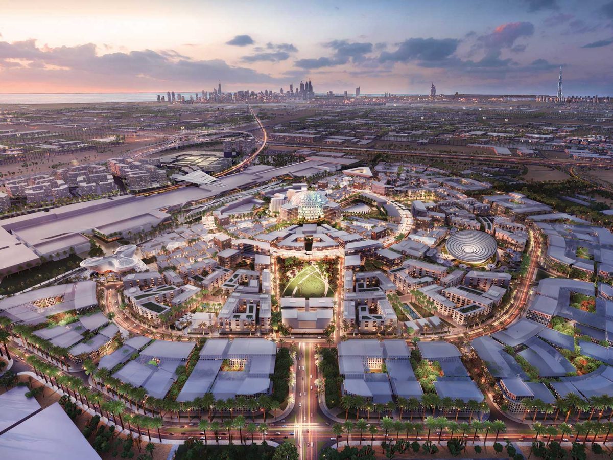 District 2020, a mega mixed-use development providing high quality office space that will form the back-bone of Expo 2020’s real-estate legacy.