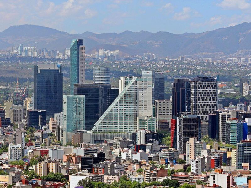 A general view of Mexico City. (For illustrative purposes only)