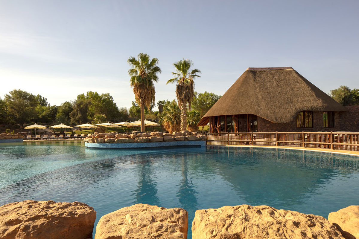 The resort includes 57 bungalows and villas overlooking the park, which is located an hour and a half’s drive away from Riyadh’s King Khalid International Airport.