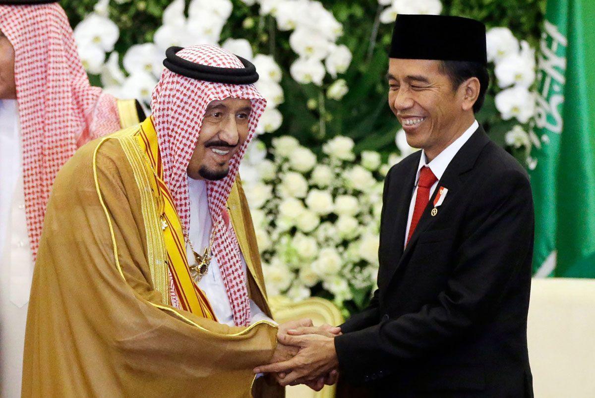 President Joko Widodo, pictured here with Saudi King Salman, criticised the decision. (Photo for illustrative purposes only)