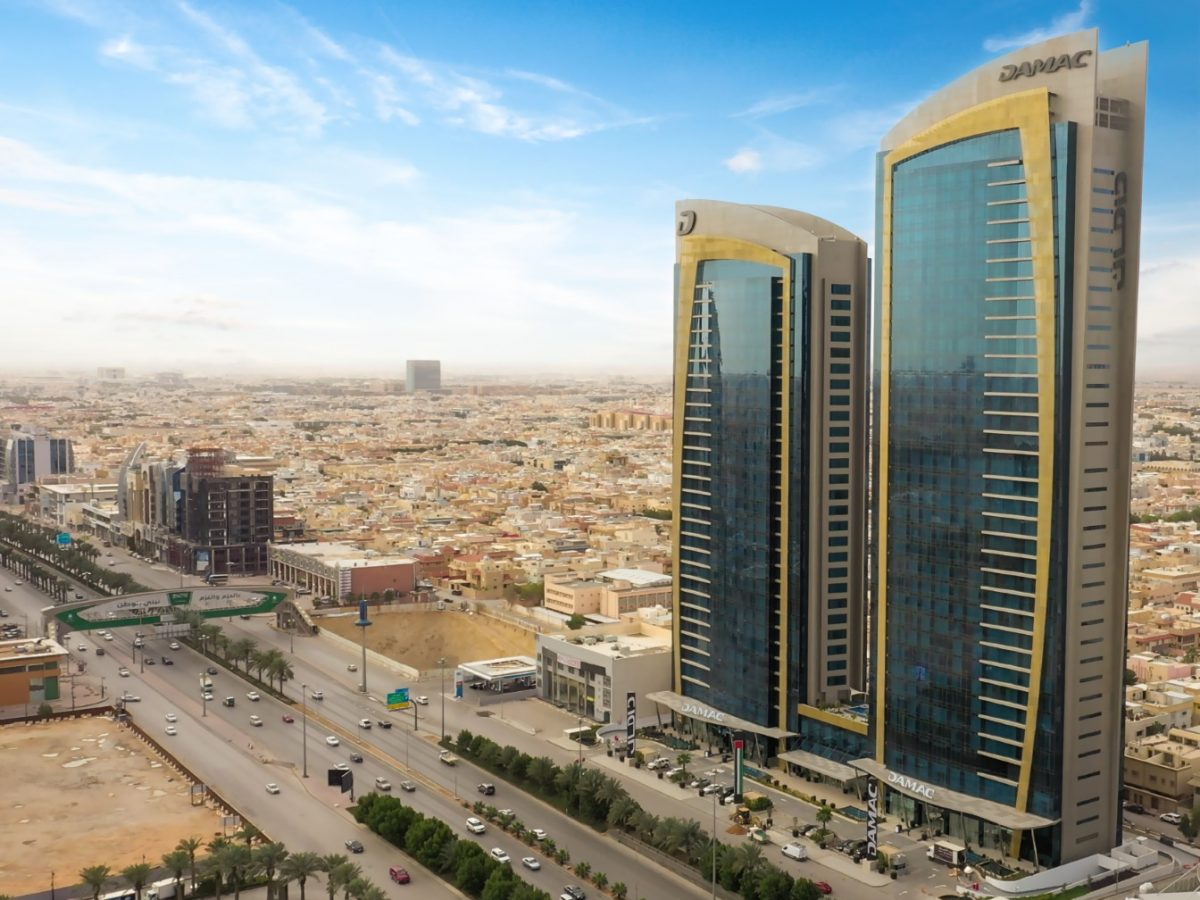 Damac Towers Riyadh, twin towers offering luxury furnished and serviced apartments, is one of the company's projects in Saudi Arabia.