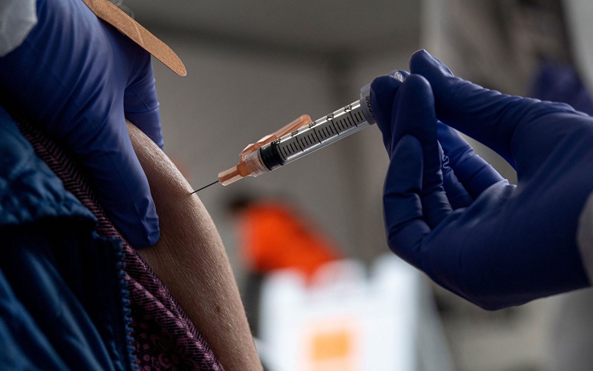 The UAE has so far administered 15.5 million vaccine doses, enough to cover 72.1 percent of its mostly expatriate population. Image: Bloomberg