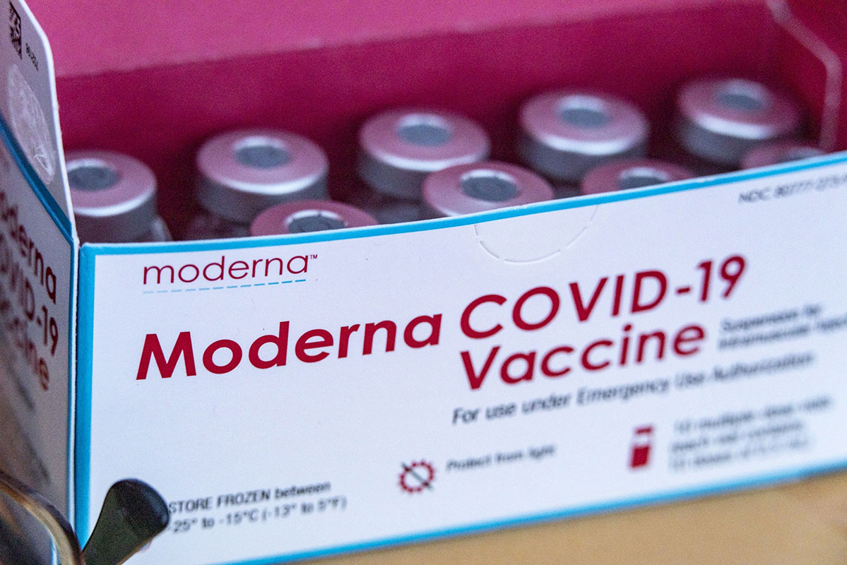 The World Health Organisation approved Moderna’s vaccine for emergency use at the end of April, and the US Food and Drug Administration (FDA) had approved the drug in December 2020. Image: Bloomberg