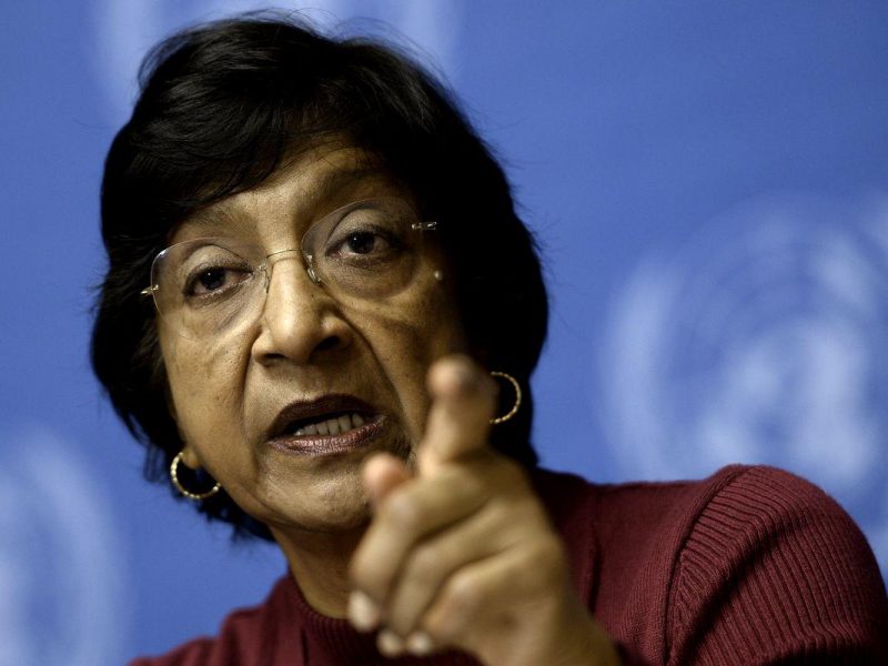 UN High Commissioner for Human Rights chief Navi Pillay. (Getty Images)