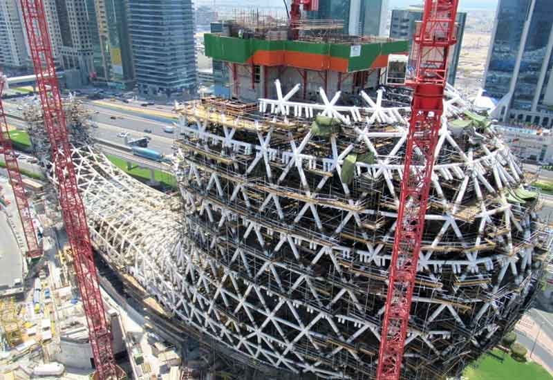 The construction of Dubai's Museum of the Future is at an advanced stage and the technically complex project is on track for completion in 2019.