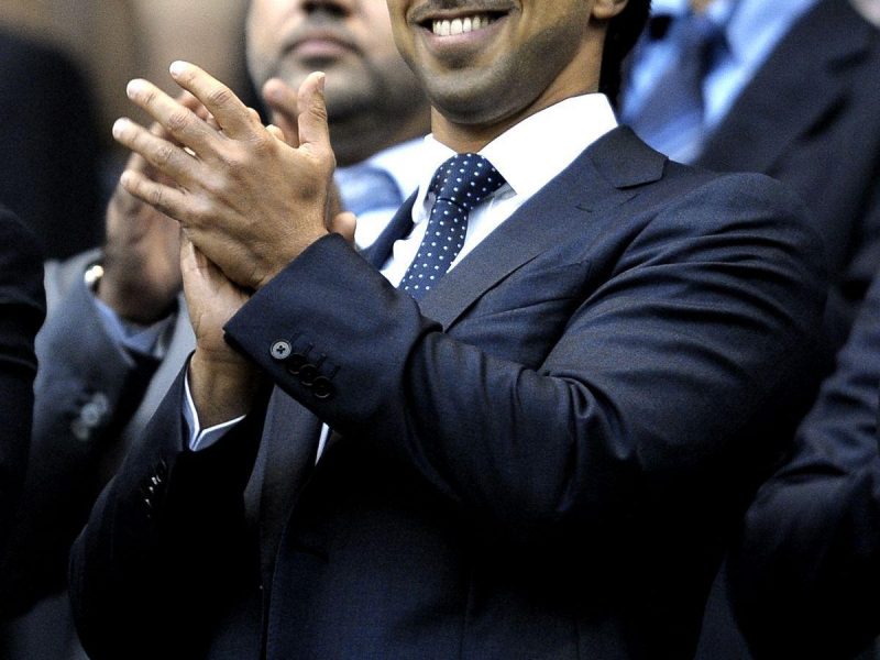 Sheikh Mansour Bin Zayed Al Nahyan, owner of Manchester City Football Club