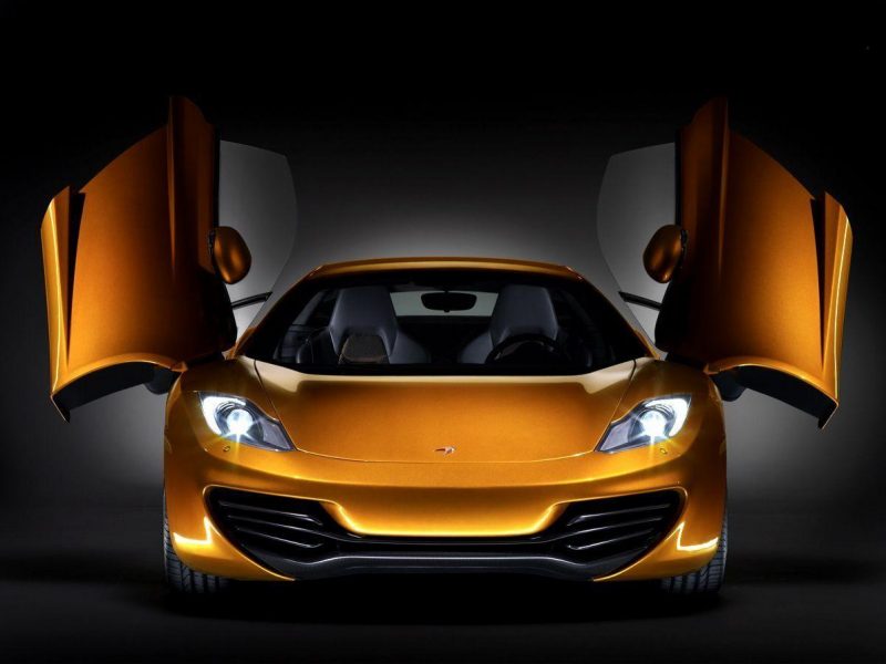 The McLaren MP4-12C has a 3.8-litre, V8 twin-turbo engine. (Supplied)