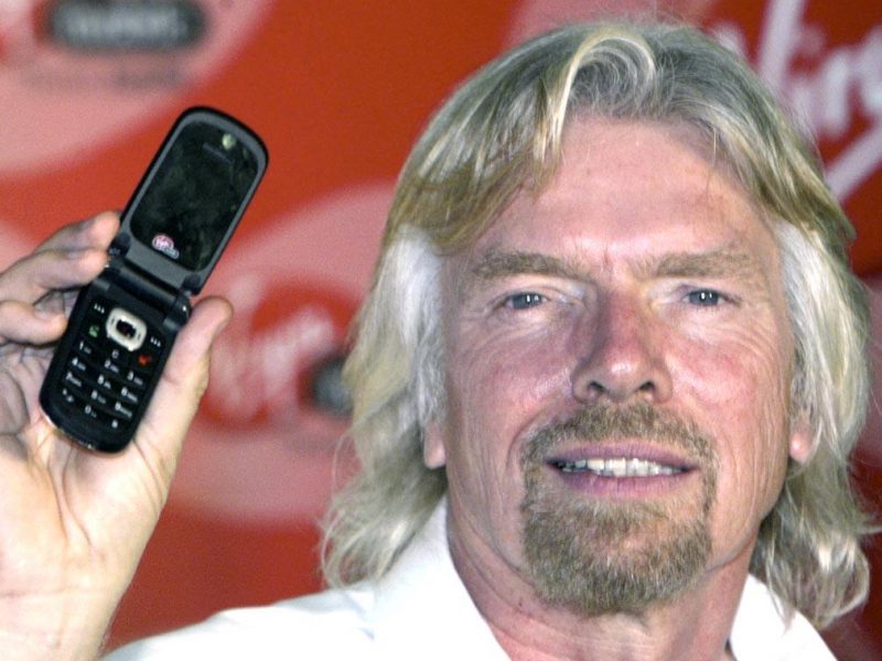 Virgin Group founder Richard Branson