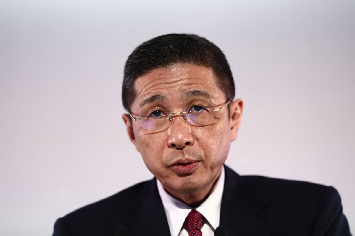 Saikawa, 67, was the most senior leader at Nissan after Ghosn when he was detained, sending shock waves through the alliance and wider business world. Image: Getty Images