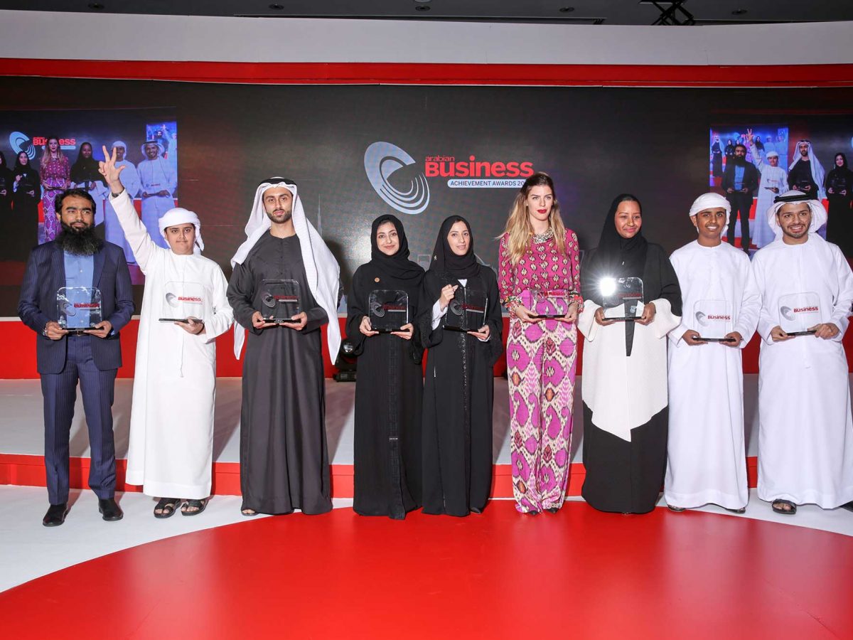 The stars of tomorrow were unveiled at the Arabian Business Achievement Awards, held last night in Dubai.