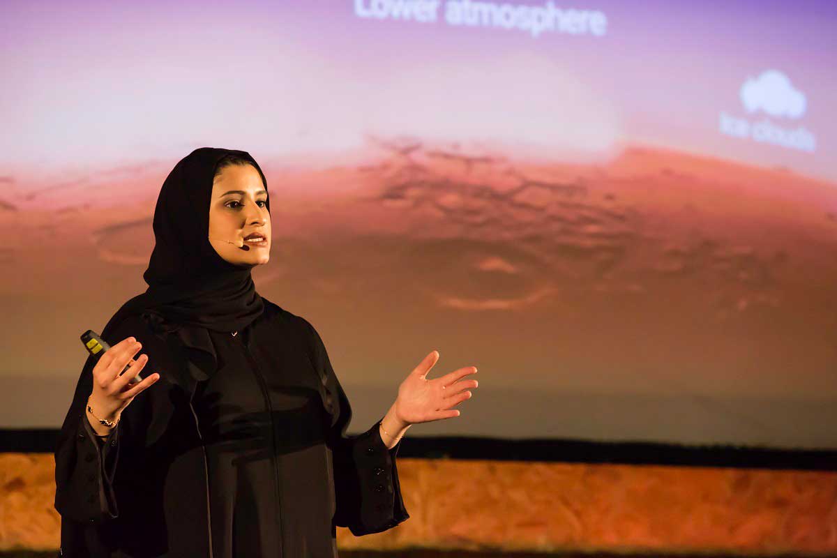 Sarah Amiri is Science Lead for UAE’s space project Mars Mission Hope