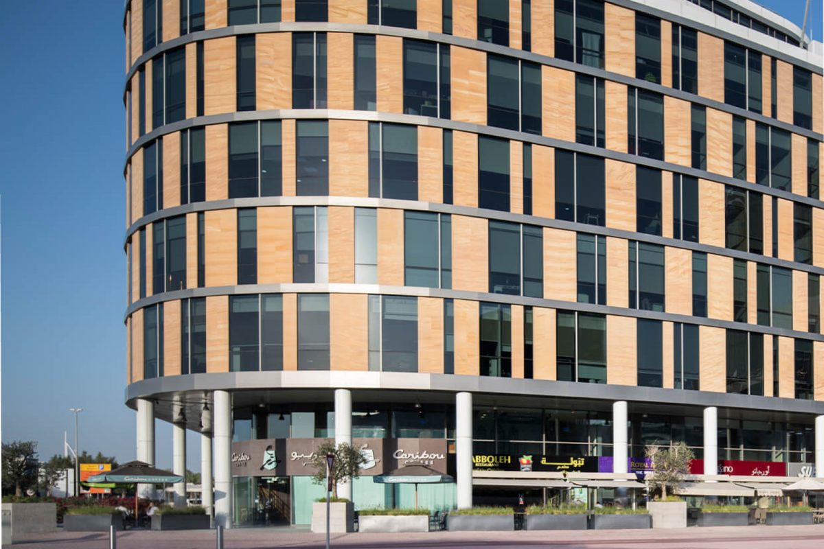 Office Park, located in the well established Knowledge Village, is owned by Emirates REIT.