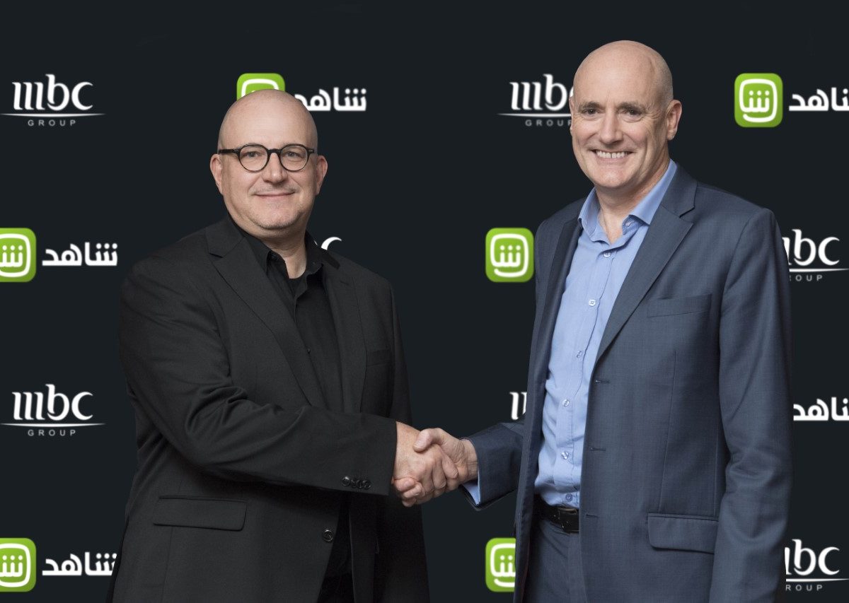 MBC Group CEO, Sam Barnett, with Johannes Larcher, joins MBC Group as managing director, Digital & VOD Websites.