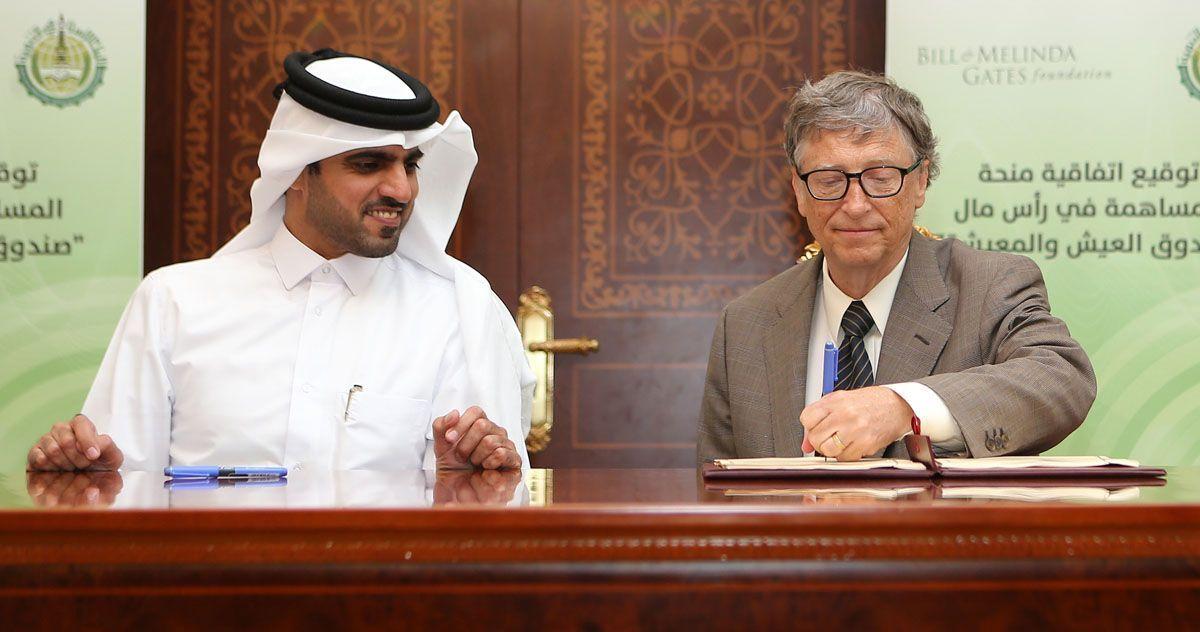 Qatar contributes $50m to Bill Gates’ sharia-compliant fund - Arabian ...