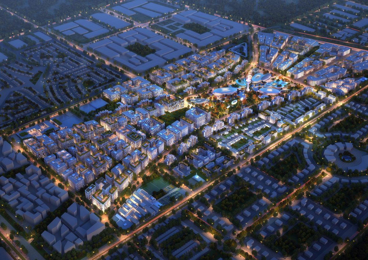 Among the innovations to be introduced at the 24 million square foot development are a sustainability lane for electric vehicles, smart parking, smart solar-powered lighting and ‘circular’ offices.