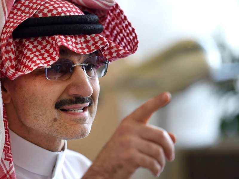 Saudi Arabias billionaire Prince Alwaleed bin Talal. (AFP/Getty Images)