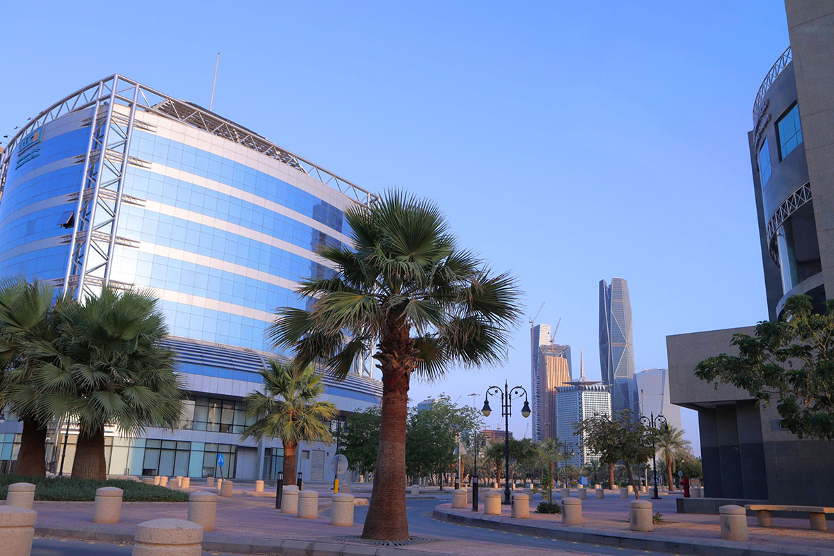 King Abdullah Financial District (KAFD) in Riyadh. Image: Bloomberg