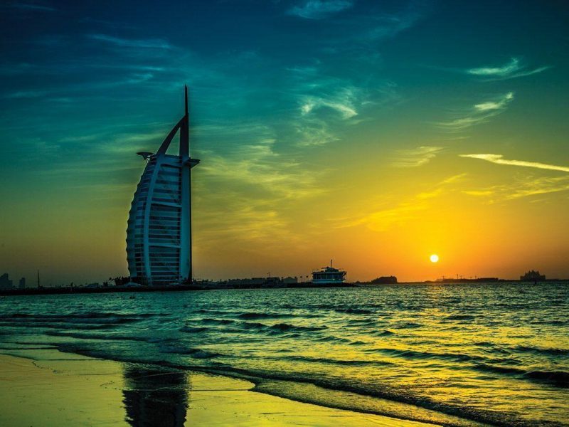 Dubais iconic Burj Al Arab