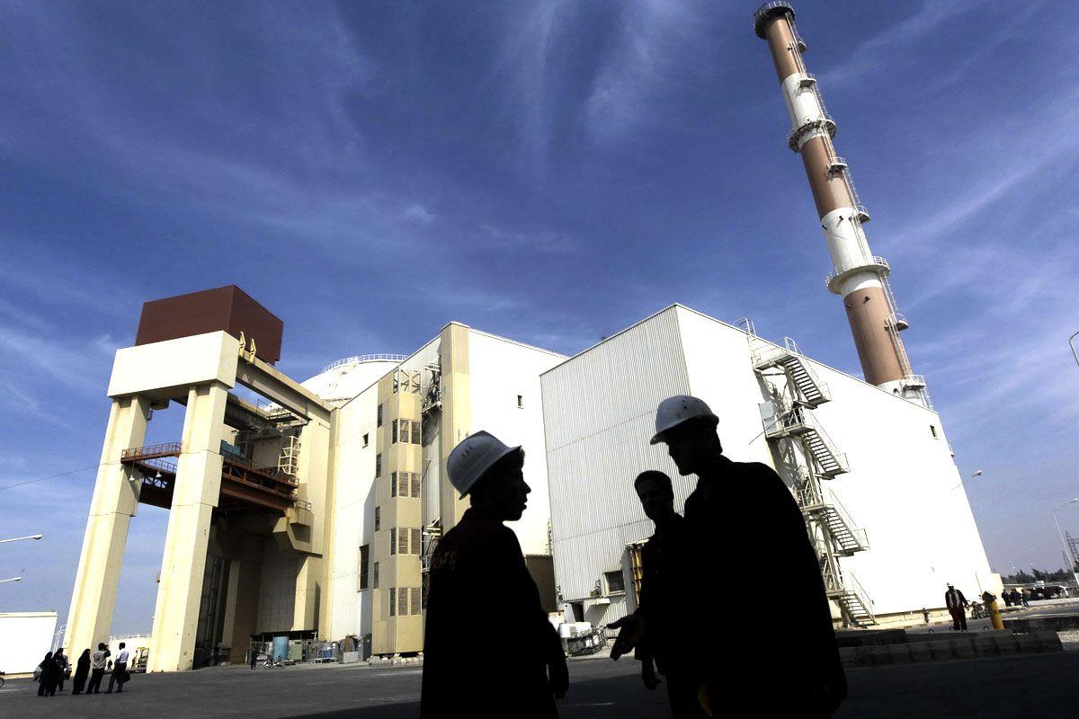 Russian-built Bushehr Nuclear Power Plant in Iran