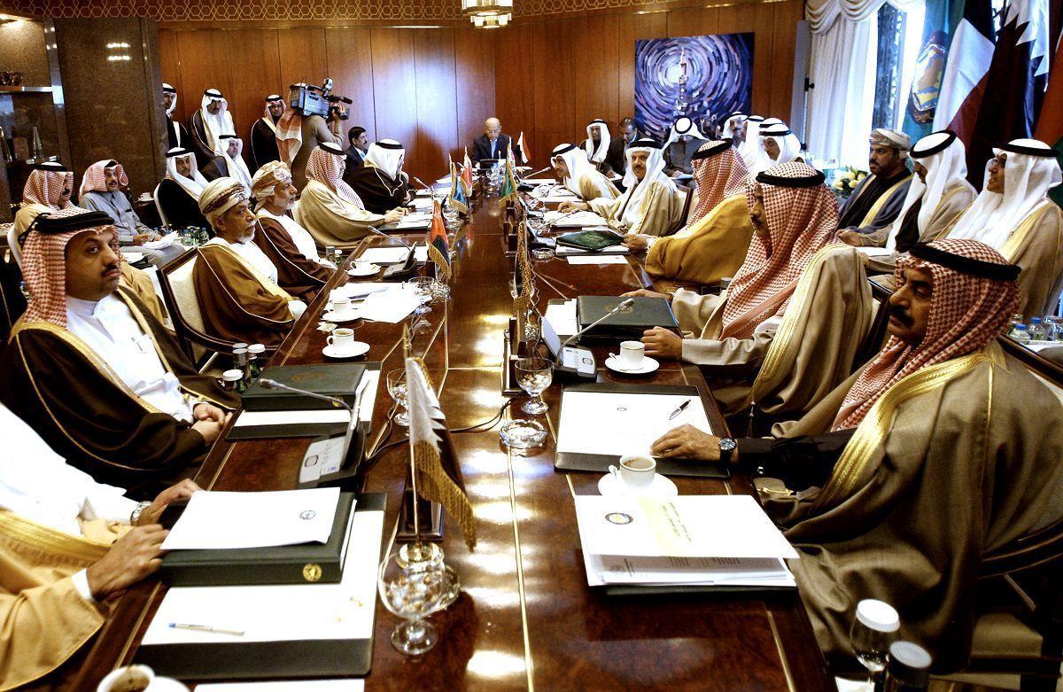 Foreign and finance ministers from the six Gulf nations