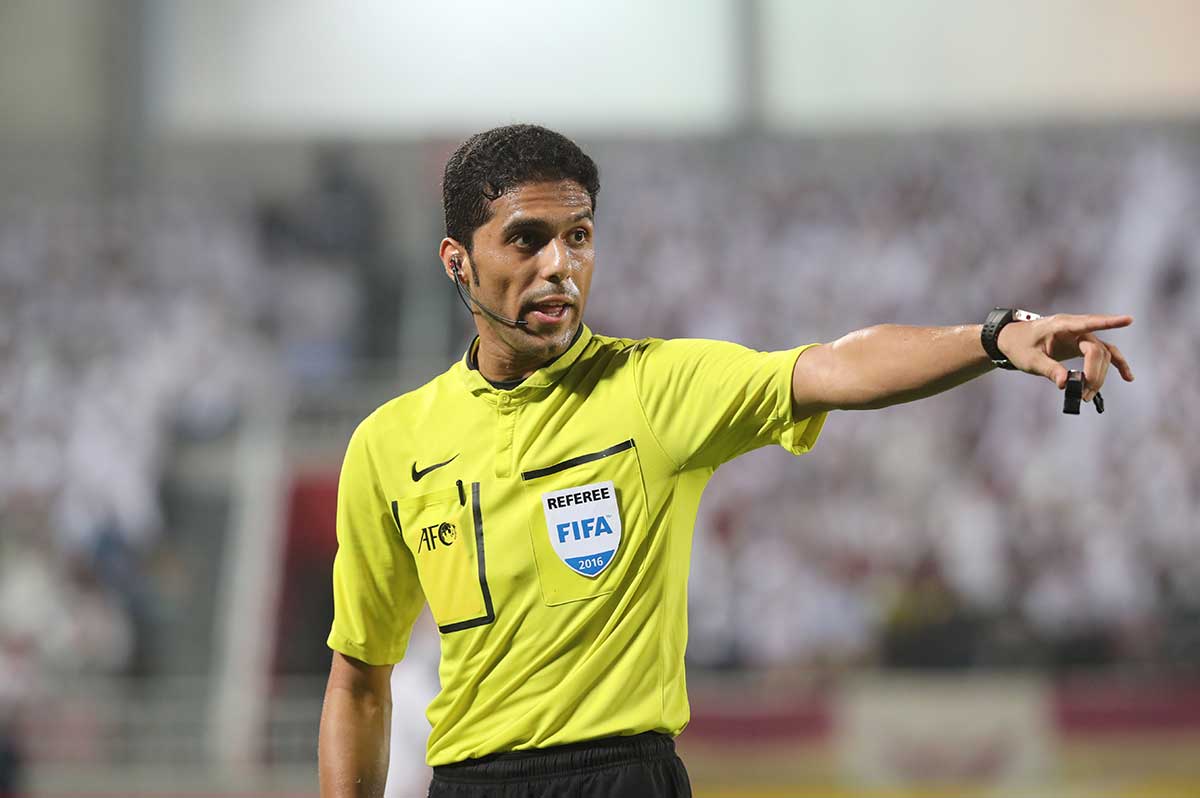 32-year-old Fahad al-Mirdasi is one of Saudi Arabia's most prominent referees, having earned a FIFA badge in 2011 and officiating at the Rio de Janeiro Olympics in 2016 and the Confederations Cup in Russia in 2017.