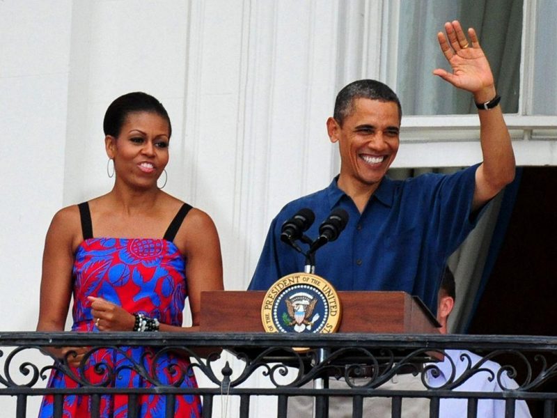 US President Barack Obama and First Lady Michelle Obama. (Getty Images)