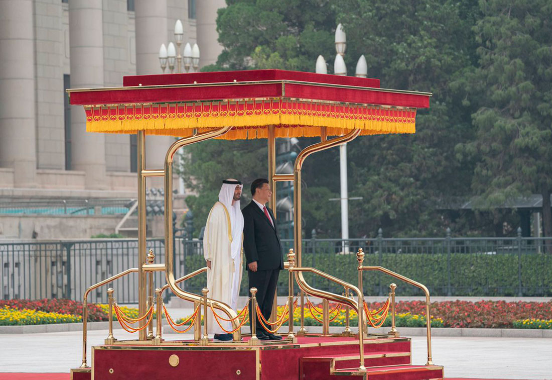 Sheikh Mohamed’s visit to China marks his fourth visit to the country.