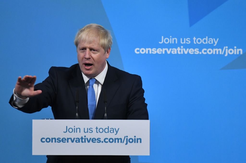 New Conservative Party leader and incoming prime minister Boris Johnson. (BEN STANSALL/AFP/Getty Images)