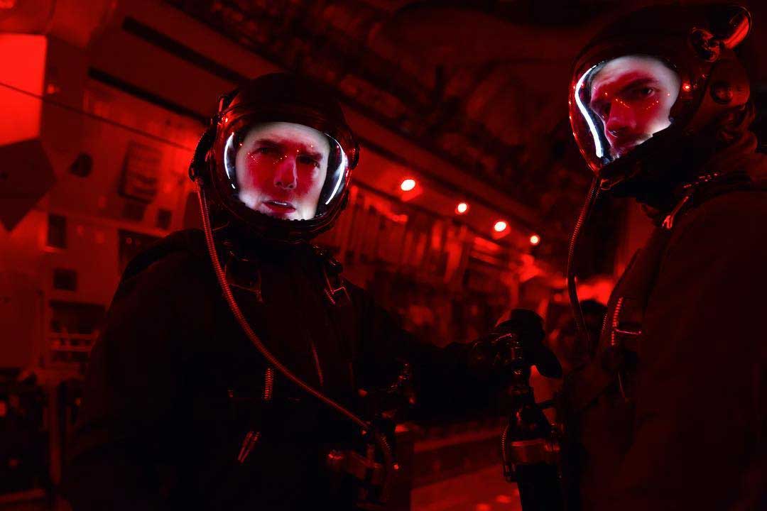 The Halo jump feature in Mission: Impossible - Fallout when it is released in the UAE on July 26.