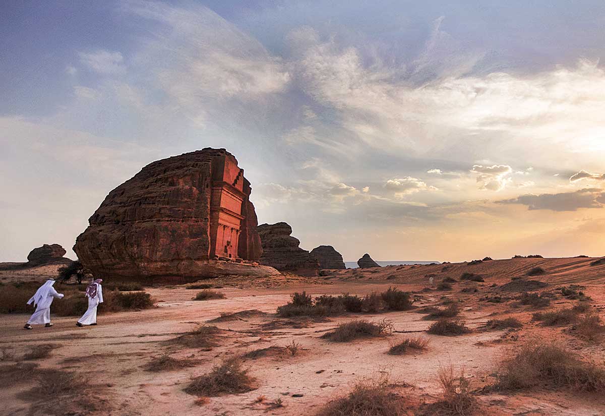 Mada’in Saleh: The Nabatean ruins are one of Saudi Arabia’s many cultural attractions