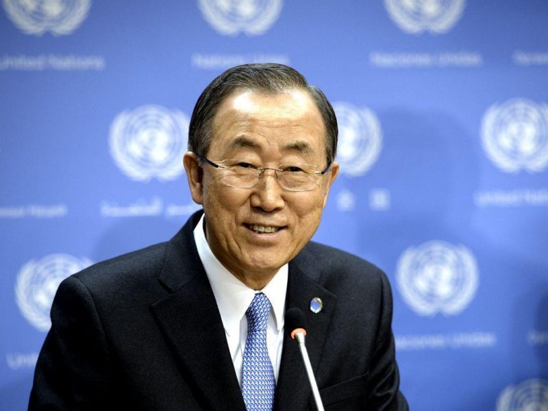 United Nations Secretary General Ban Ki-Moon. (Getty Images)