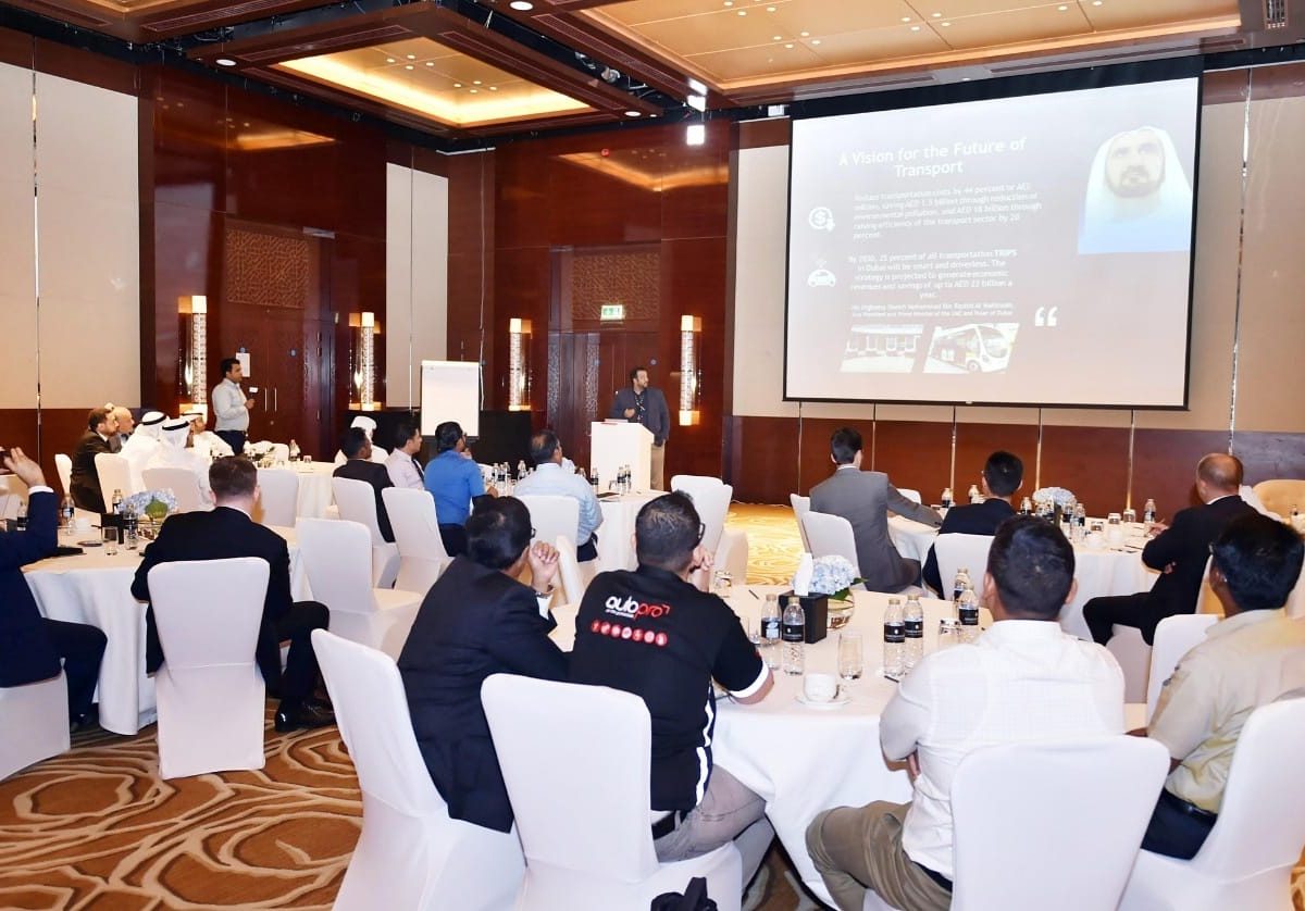 Dubai's RTA endorsed the testing standards of electric, hybrid and self-driving vehicles, and held 66 workshops with vehicle manufacturers, approved testing centres in Dubai and consultancy companies in the UAE to review these standards and share knowledge and ideas about them.