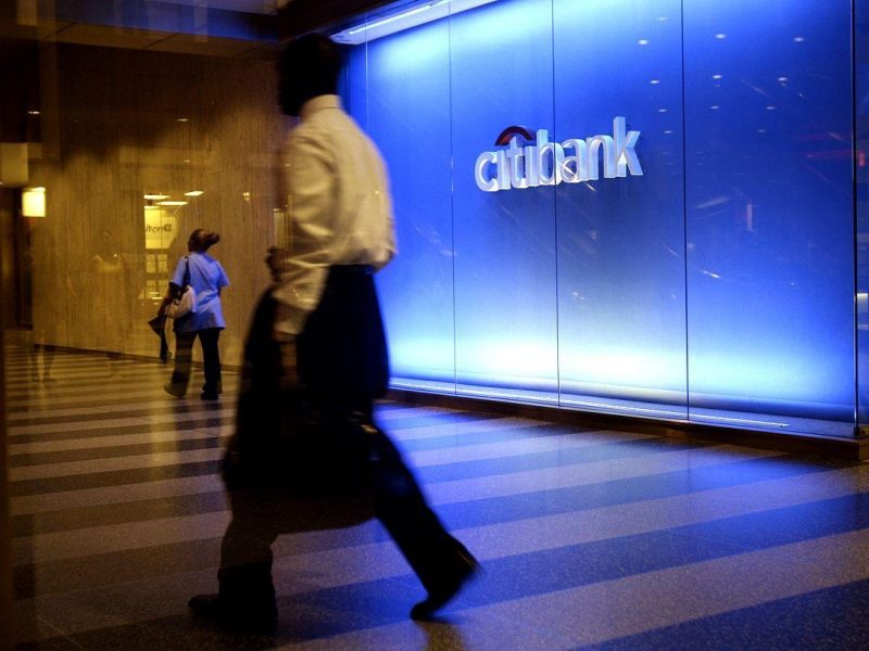 Citigroup has cut more than 100,000 jobs since December 2007