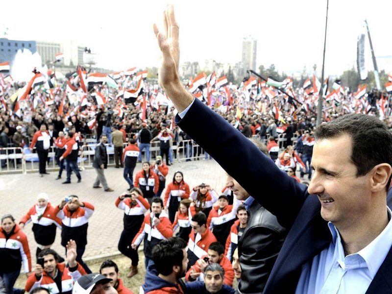 Syrian President Bashar al-Assad has blamed "foreign elements" for the uprising