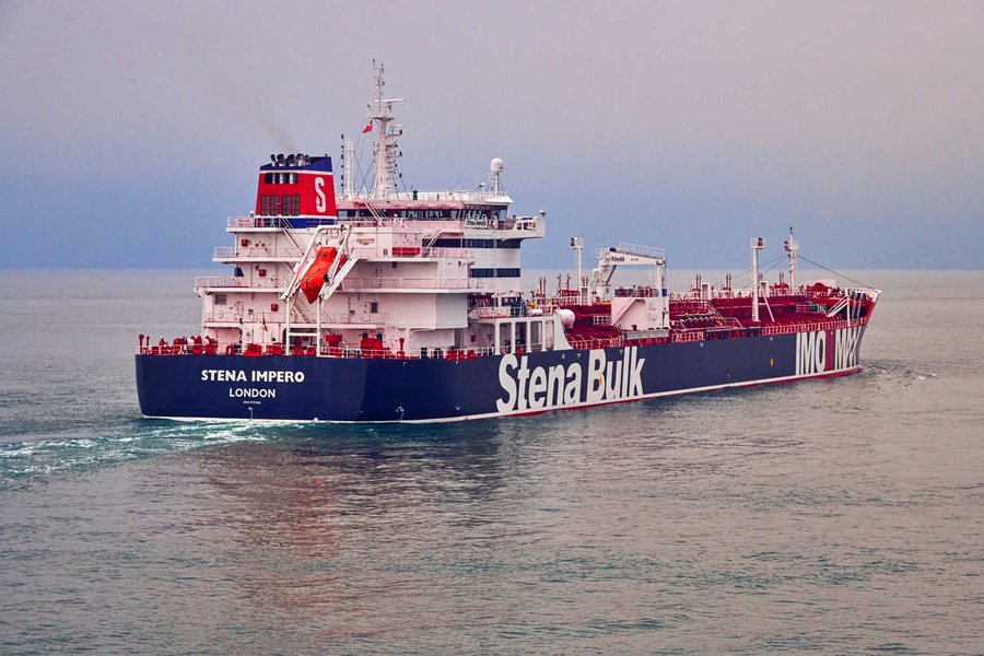 British-flagged oil tanker Stena Impero.